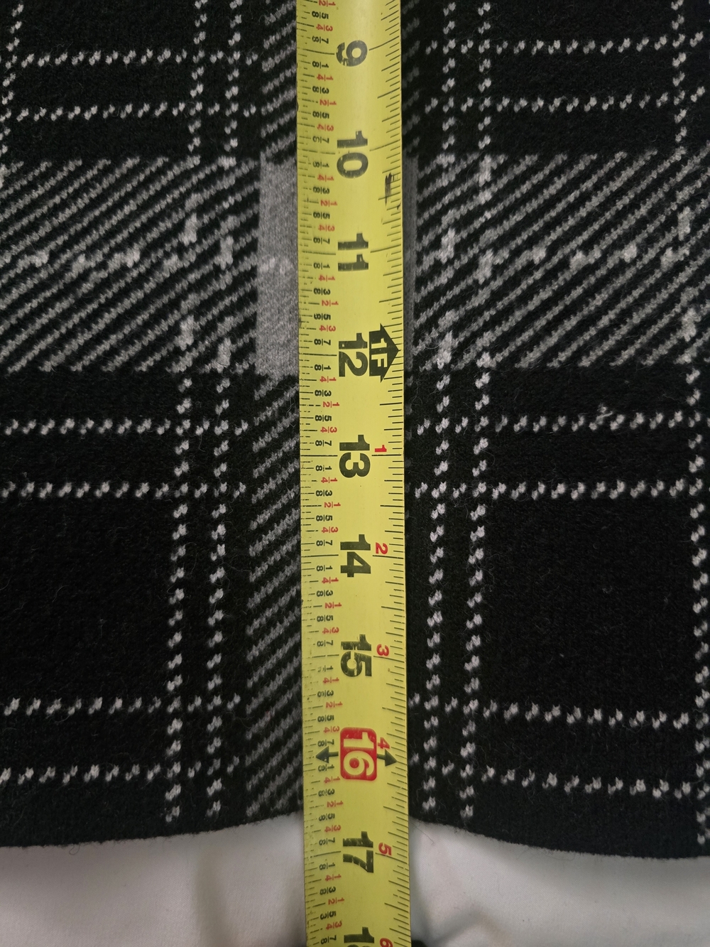 Fashion Nova Plaid Knit Mini Skirt - Picture 5 of 5